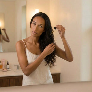 Apply Your Hair Routine